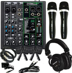 Mackie ProFX6v3 Mixer Bundle Onyx Preamps EMB Microphones