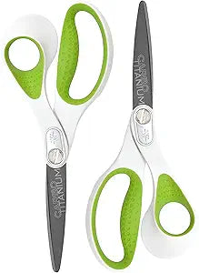 Westcott 16926 CarboTitanium 8-Inch Scissors 2-Pack