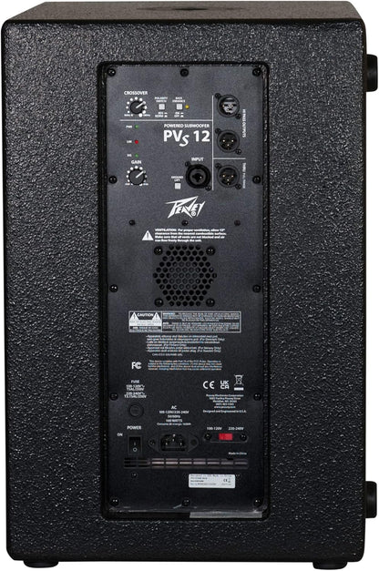 Peavey PVs 12 1000W Powered Bass Subwoofer
