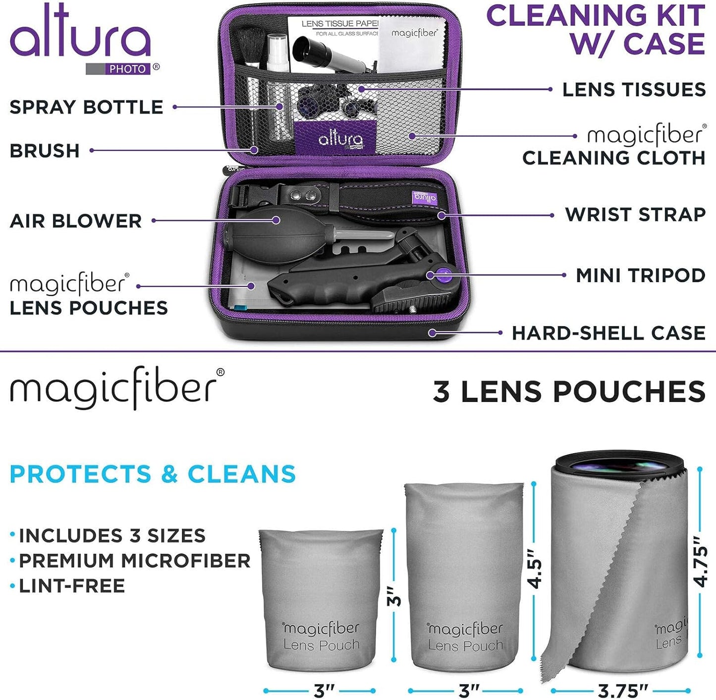 Sigma 16mm F1.4 Sony E Lens Accessory Bundle