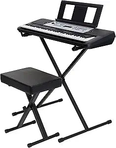 Yamaha YPT260 BNDL 61-Key Portable Keyboard - Bundle