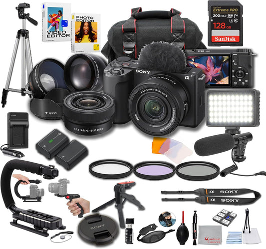 Sony ZV-E10 II 16-50mm Pro Video Bundle 4K Mirrorless Camera