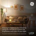 GE 93129136 LED+ Color Changing A19 Light Bulbs 2-Pack