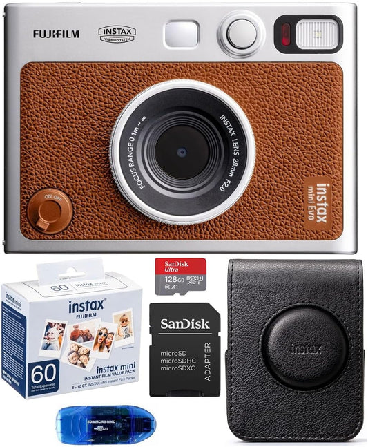 Fujifilm Mini EVO Instant Camera Bundle with Film