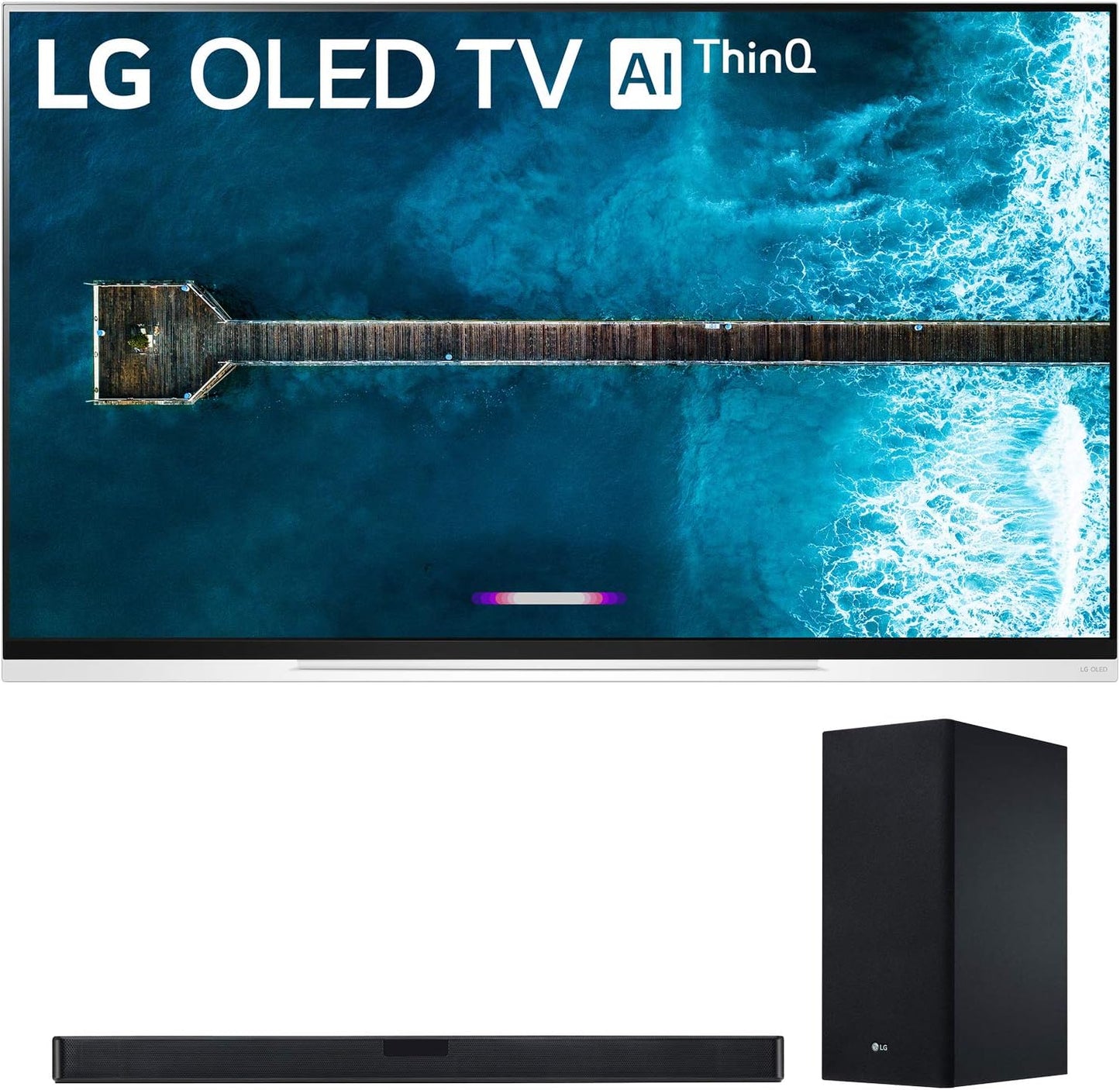 LG OLED65E9P 65" 4K HDR OLED Smart TV & Soundbar Bundle