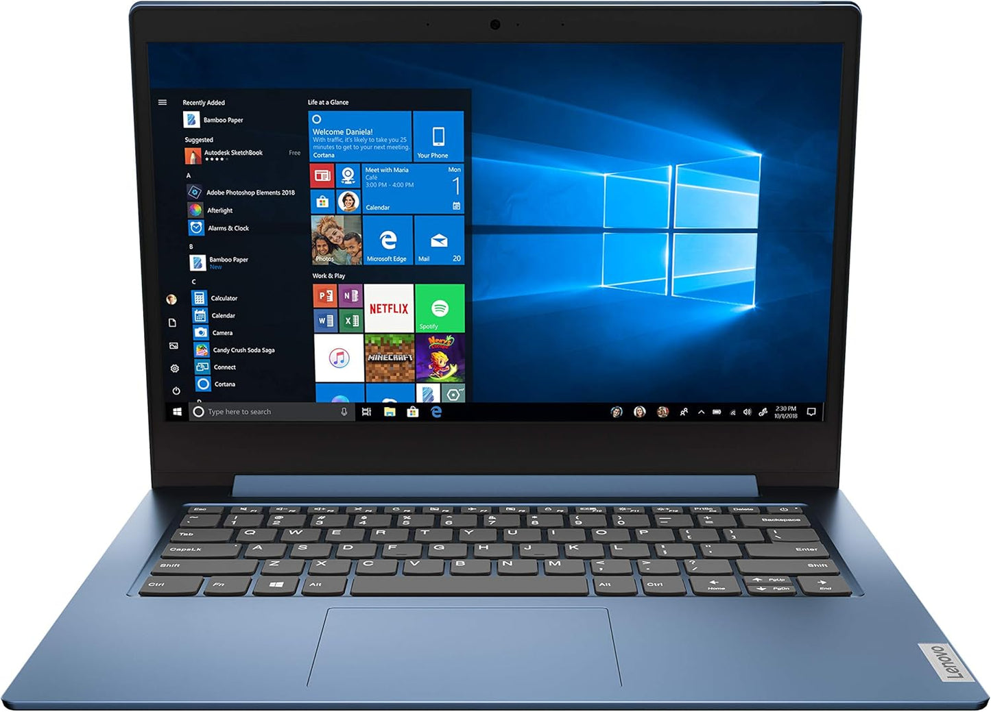 Lenovo 81VU000JUS IdeaPad 1 14" HD Laptop AMD A6 4GB 128GB SSD