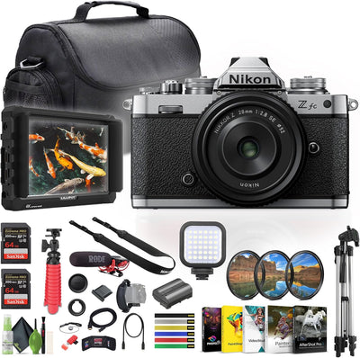 Nikon Z fc Kit - 28mm Lens, 4K, Mic, Monitor Bundle (Renewed)