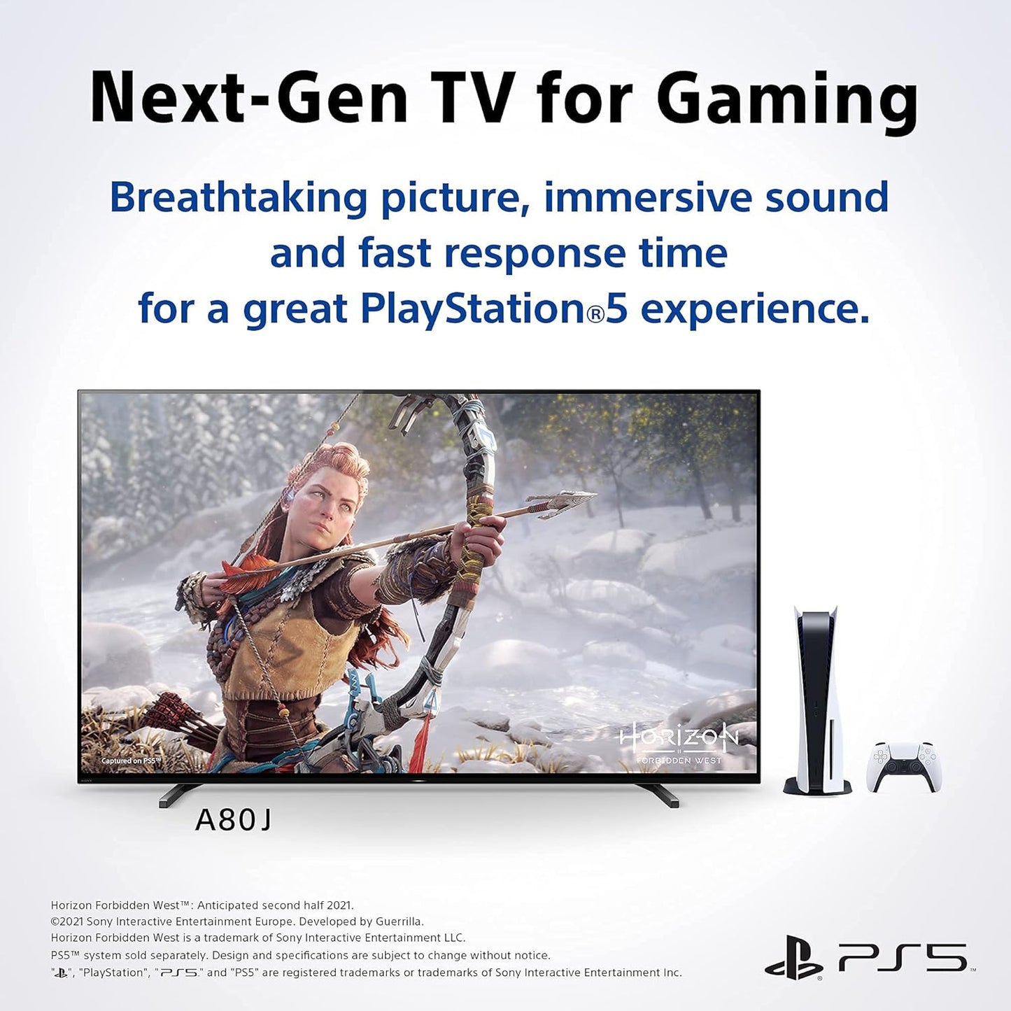 Sony CRT2SNXR77A80JRB 77 Inch BRAVIA OLED 4K Google TV (Renewed)