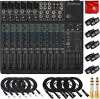 Mackie MAC1402VLZ4 14-Channel Mixer Bundle