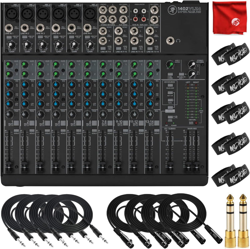 Mackie MAC1402VLZ4 14-Channel Mixer Bundle — main product image