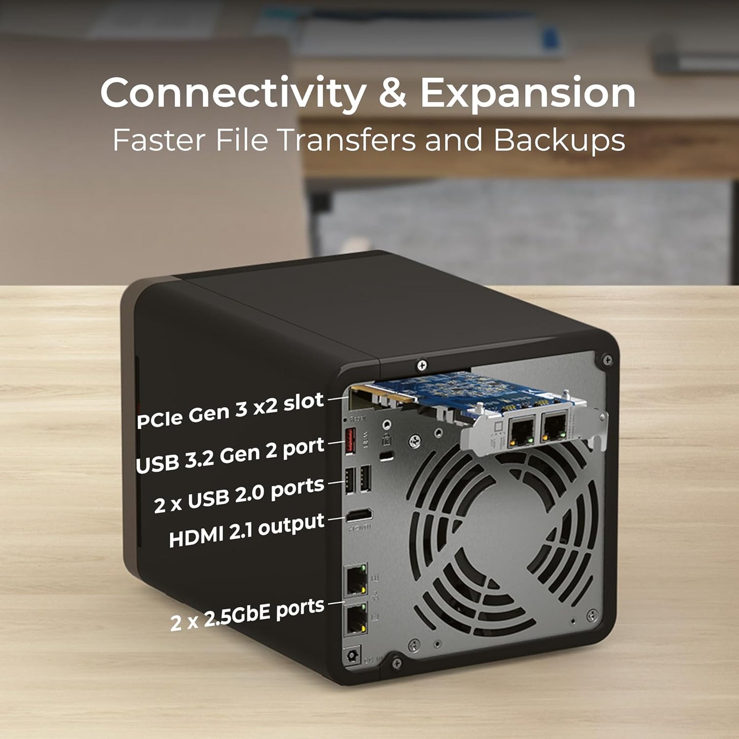 QNAP TS-464-8G-48ST-US 24TB IronWolf HDD NAS Bundle