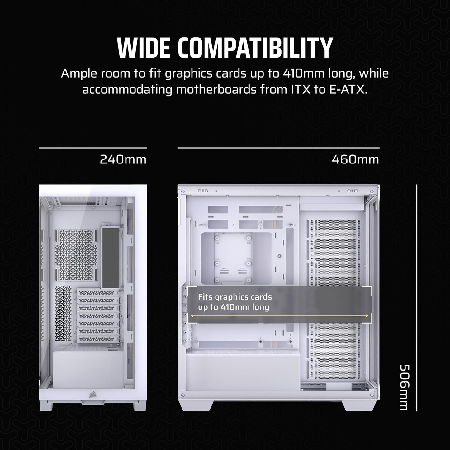 Corsair CC-9011277-WW 3500X White ATX PC Case