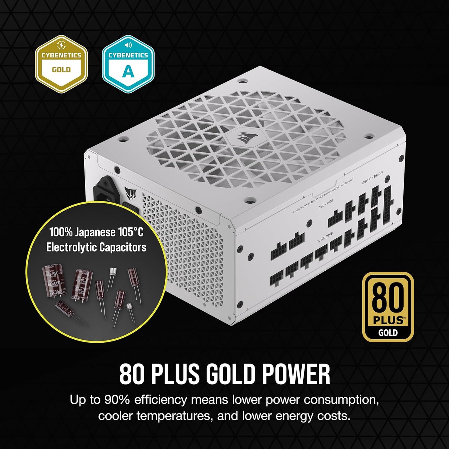 Corsair CP-9020275-NA RM1000x Shift 80+ Gold ATX 3.0 PSU