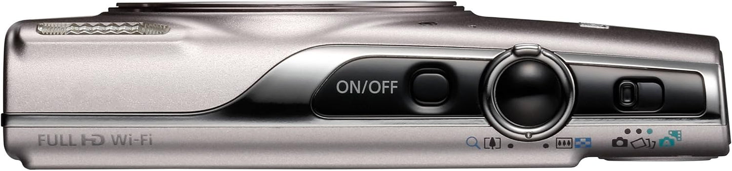 Canon 1078C001 PowerShot ELPH 360 HS Silver Digital Camera