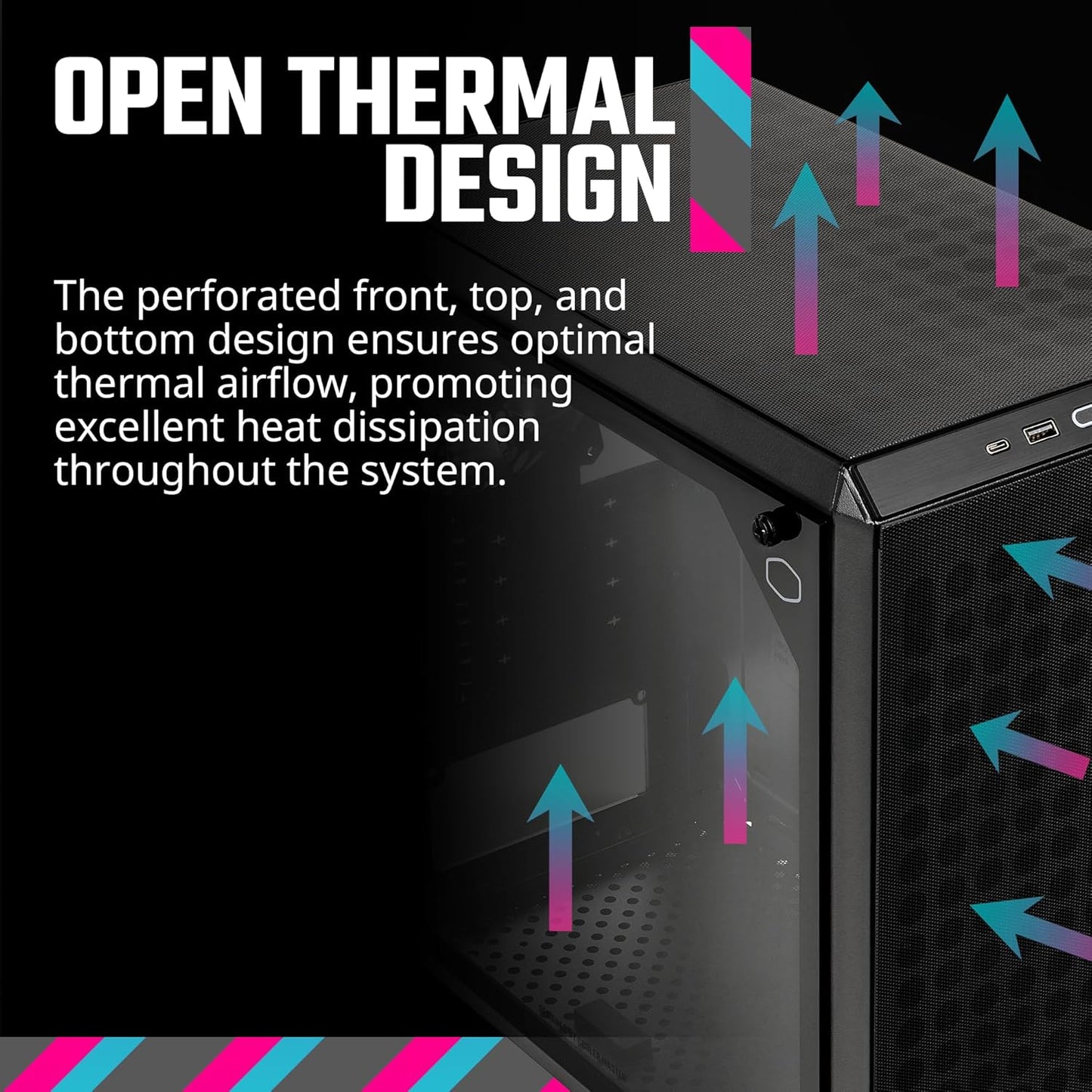 Cooler Master Q300LV2-KGNN-S00 Micro-ATX PC Case