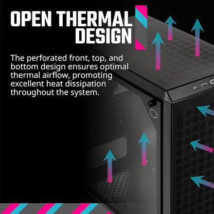 Cooler Master Q300LV2-KGNN-S00 Micro-ATX PC Case