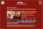 GE 44930 Relax 60W Equivalent Dimmable LED 8-Pack