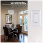 GE 44026 Paddle Rocker 3-Way Light Switch 5-Pack