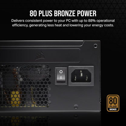 Corsair CP-9020278-NA CX650 650W 80+ Bronze Power Supply