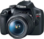 Canon EOS Rebel T7 DSLR 18-55mm Lens Bundle (Renewed)