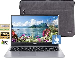 Acer Flagship Chromebook Touchscreen - 15.6" FHD IPS