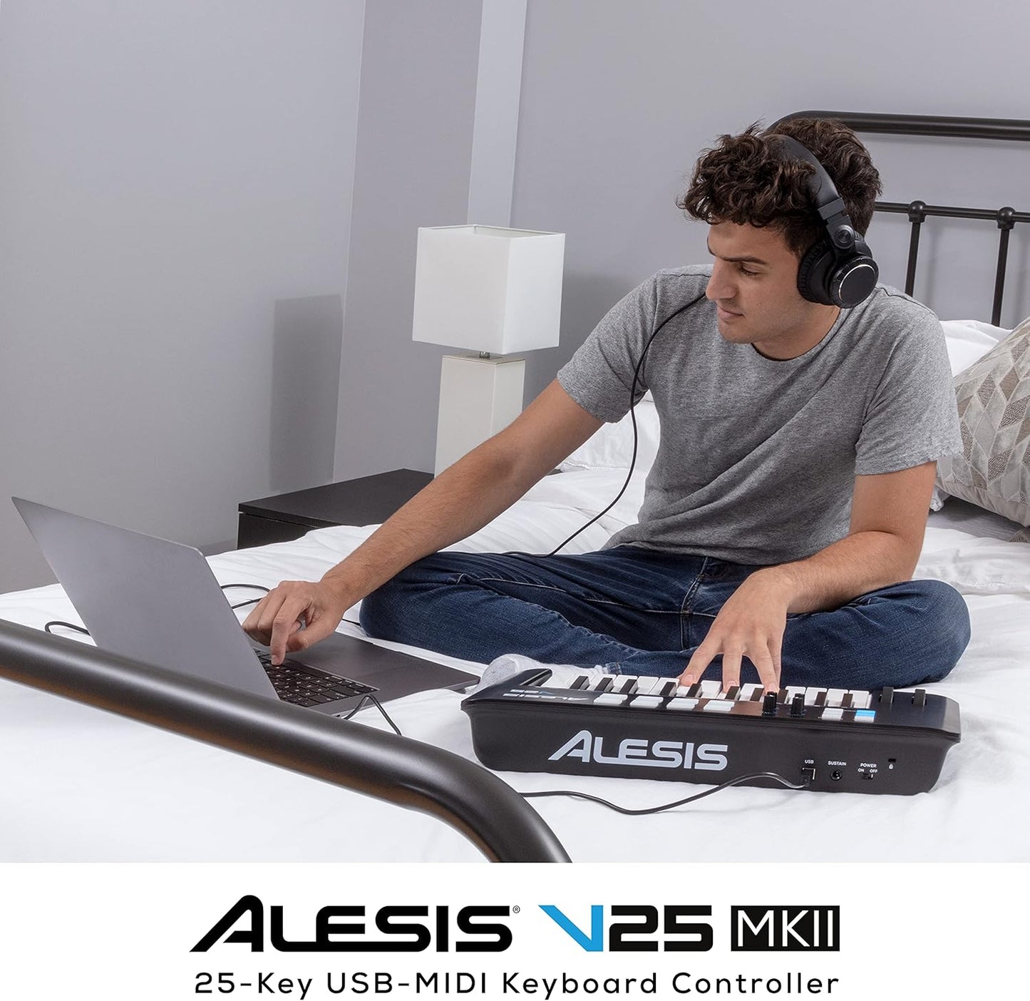 Alesis V25 MKII USB MIDI Keyboard Controller - 25 Keys, Software