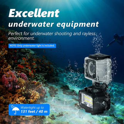 Neewer 10087398 Underwater LED Video Light GoPro DSLR