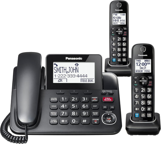 Panasonic KX-TGF892B Bluetooth Expandable Corded Phone