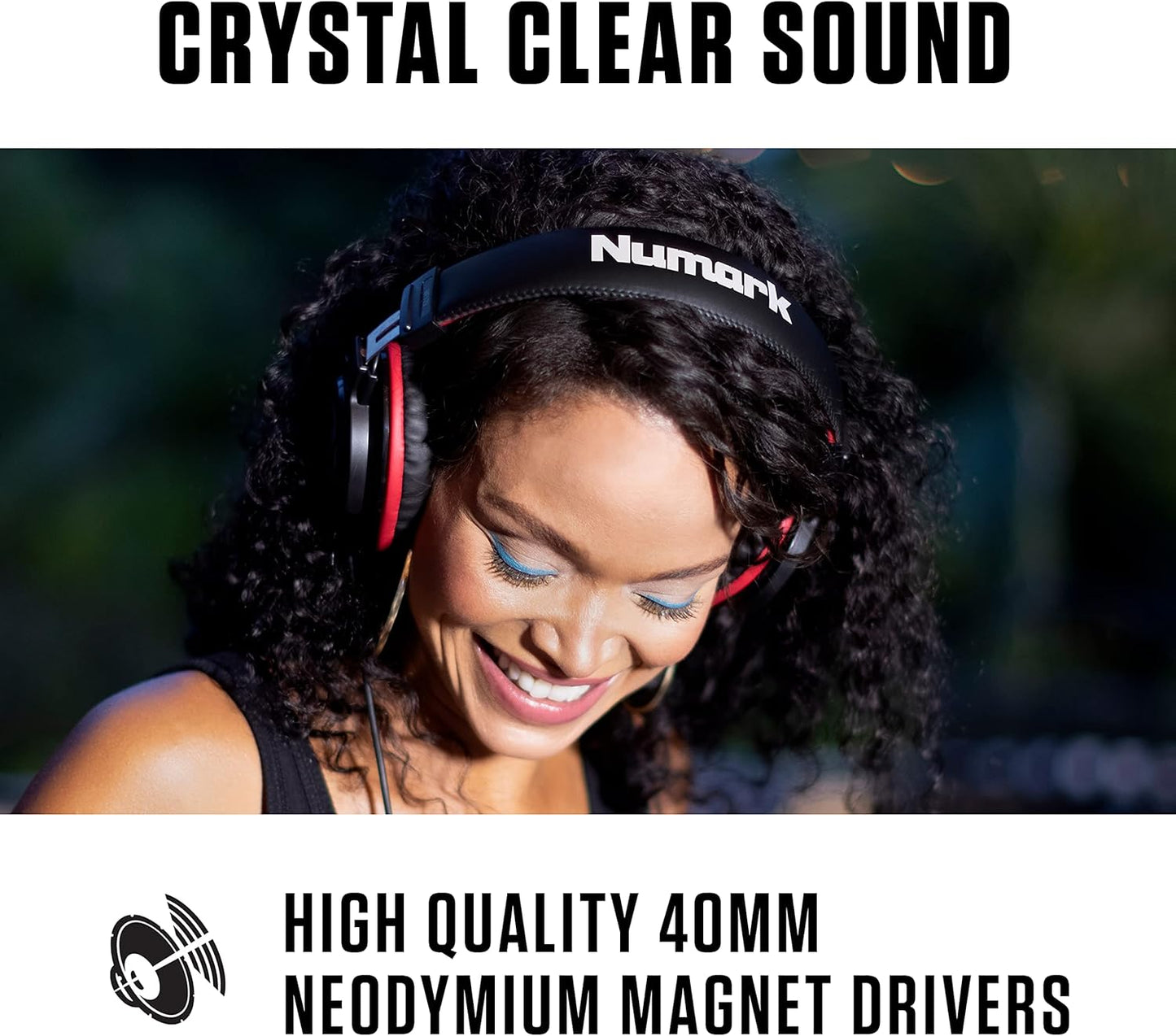 Numark PT01USB & HF175 Portable Vinyl Record Player Headphones