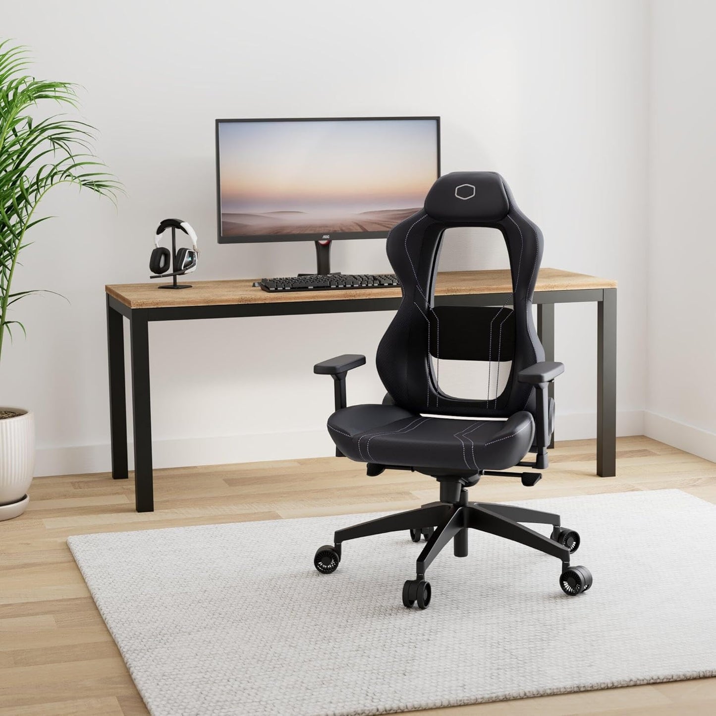 Cooler Master CMI-GCHYB1-BK Hybrid 1 Ergonomic Gaming Chair