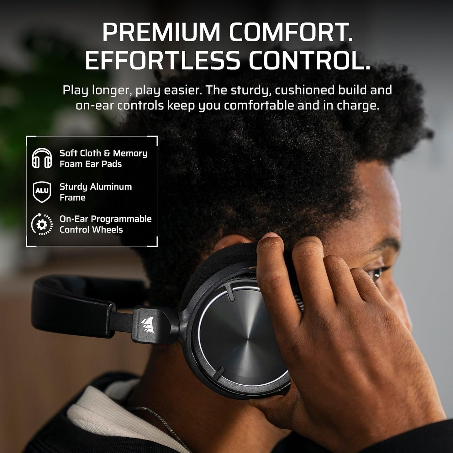 Corsair CA-9011372-WW Virtuoso MAX Wireless Gaming Headset
