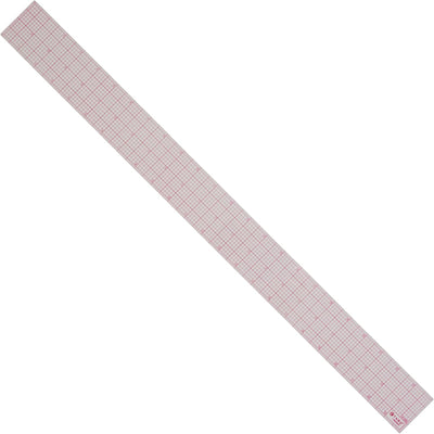Westcott W-248 2x24 Transparent 8ths Graph Ruler