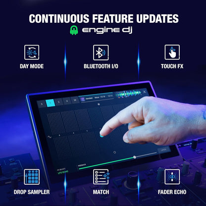 Denon DJ PRIME4+ 4-Deck Stem DJ Controller