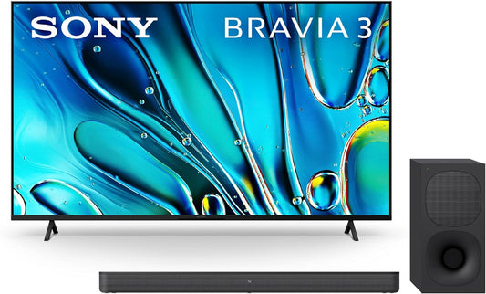 Sony K-55S30 55" 4K Google TV Soundbar Combo 2024