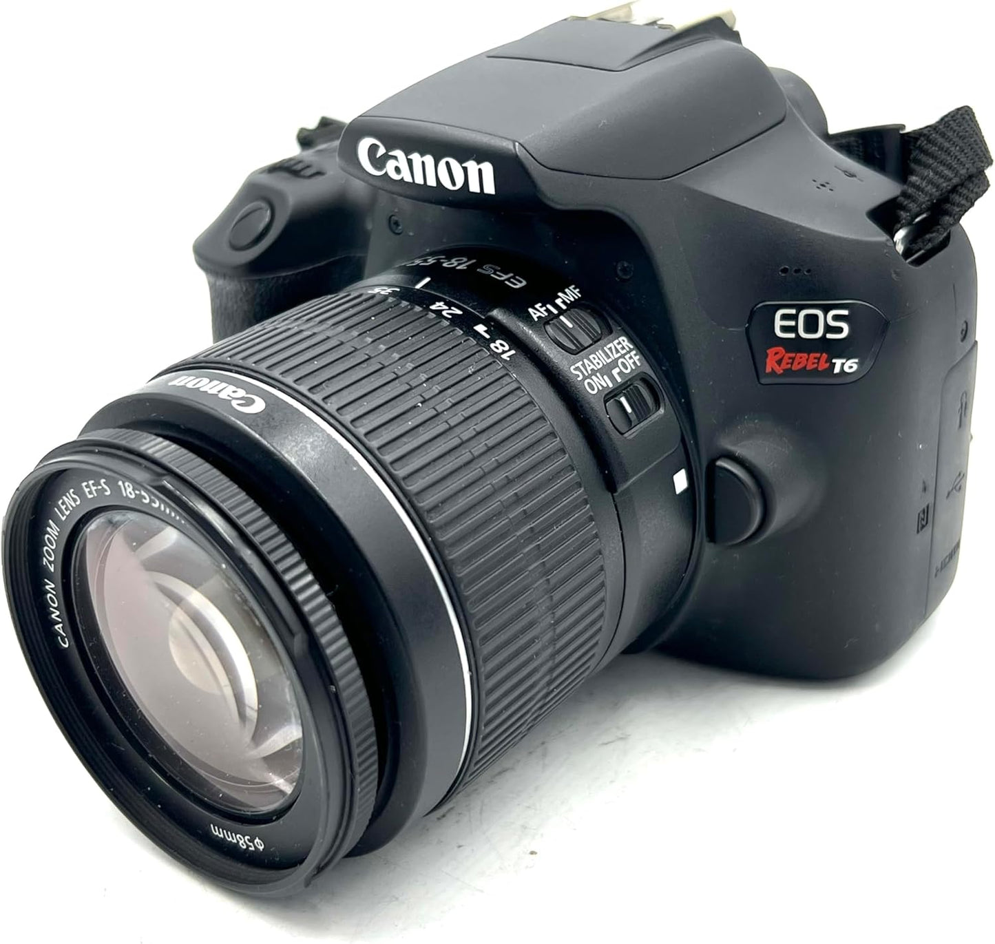 Canon T6 EOS Rebel DSLR Camera Kit 18-55mm Lens