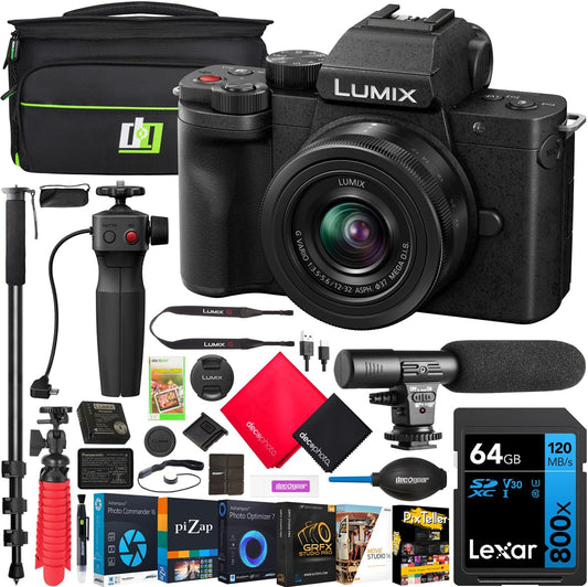 Panasonic E4PNDCG100DVK LUMIX G100D 4K Camera Bundle