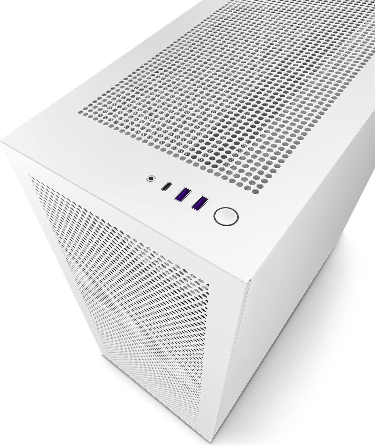 NZXT H7 Flow CM-H71FG-01 White/Black ATX Case