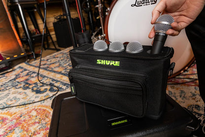 Shure SH-MICBAG04 Padded 4-Microphone Carry Bag