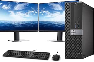 Dell OptiPlex 7040 SFF i5 Desktop Dual Monitor Renewed