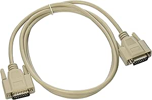 Monoprice 100542 6ft DB15 M/M 1:1 Cable Beige — main product image