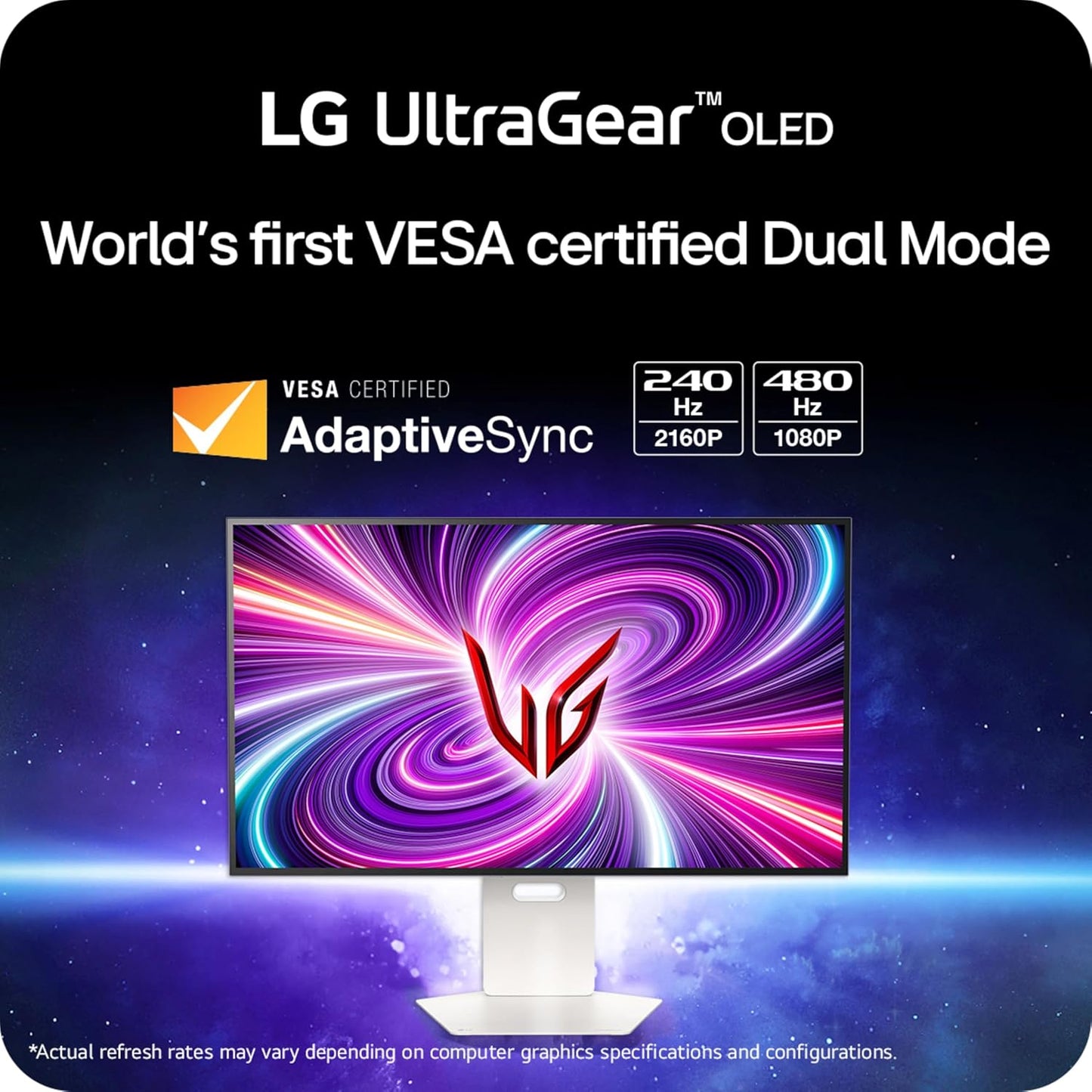 LG 32GS95UV Ultragear 32-Inch 4K OLED Gaming Monitor
