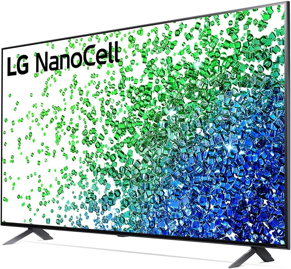 LG E2LG55NANO80UPA 55-Inch NanoCell 4K Smart TV Bundle