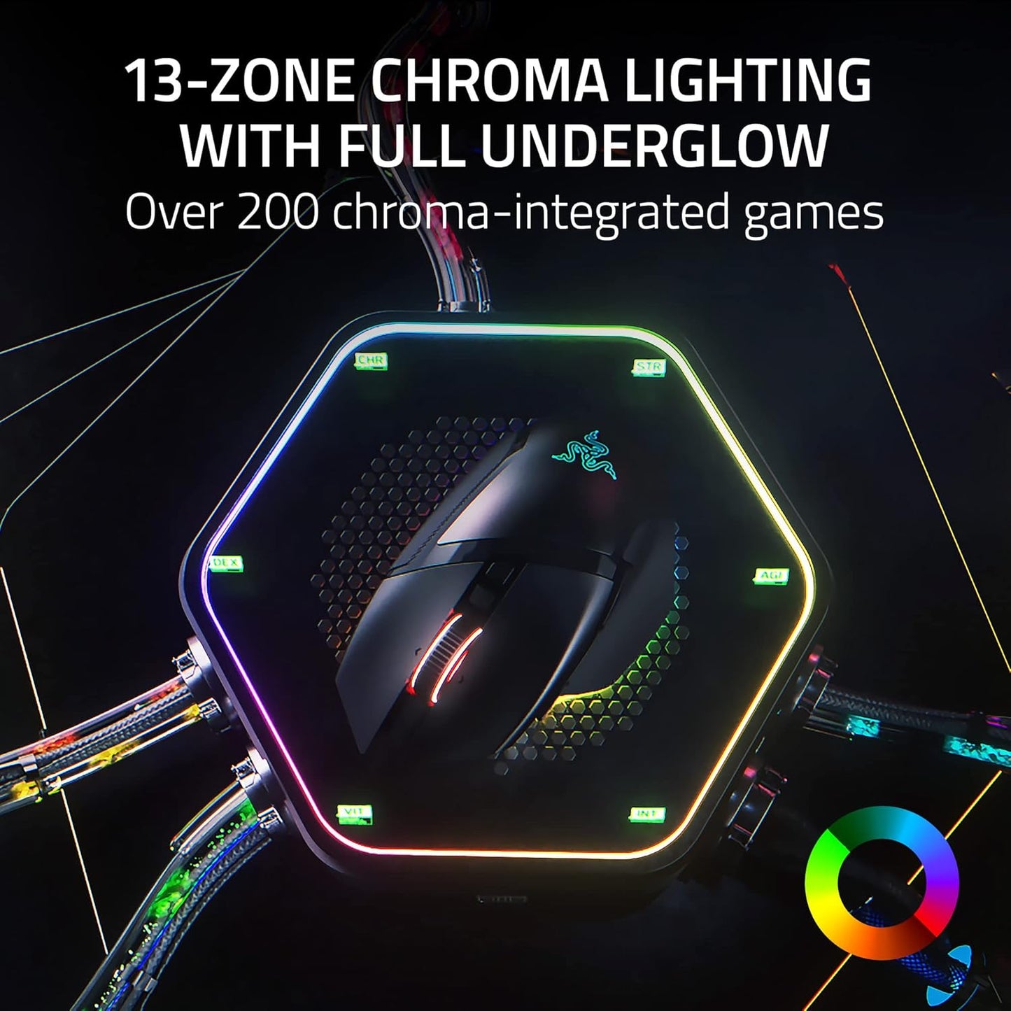 Razer Basilisk V3 Pro Customizable Wireless Gaming Mouse (Renewed)