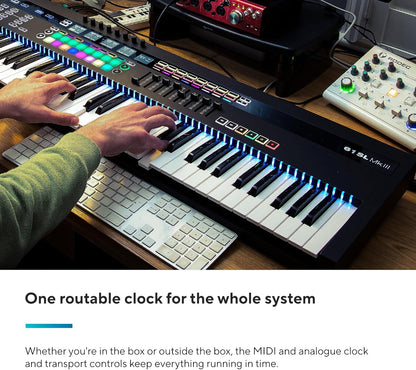 Novation AMS-SL61-MK3 61-Key MIDI Keyboard Controller