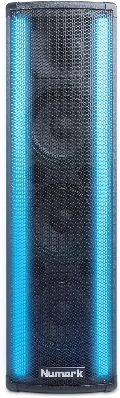 Numark Lightwave 2-Way DJ Speaker LED Beat Sync