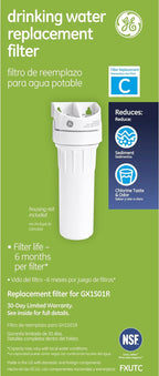 GE FXUTC Water Filter Replacement Cartridge