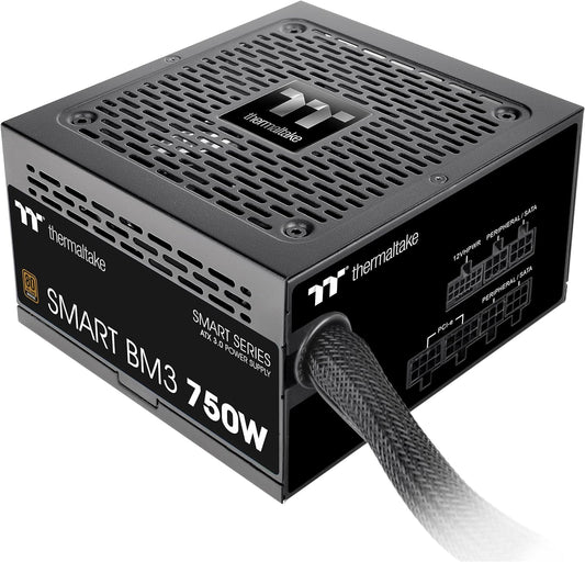 Thermaltake PS-SPD-0750MNFABU-3 750W ATX 3.0 Power Supply - PCIe 5.0