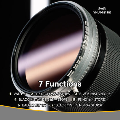 NiSi N-122678 67mm Swift VND Mist Filter Kit