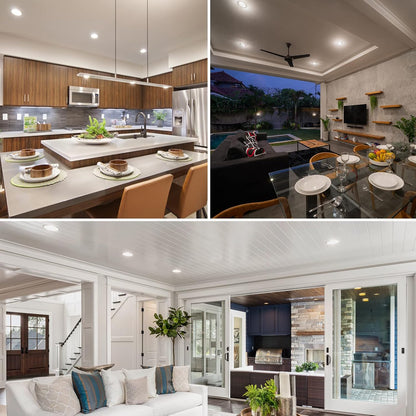 GE Daylight BR30 LED Light Bulb 65W Equivalent (8-Pack)