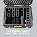Pelican Vault Pistol Case - Pre-Cut Foam - Custom